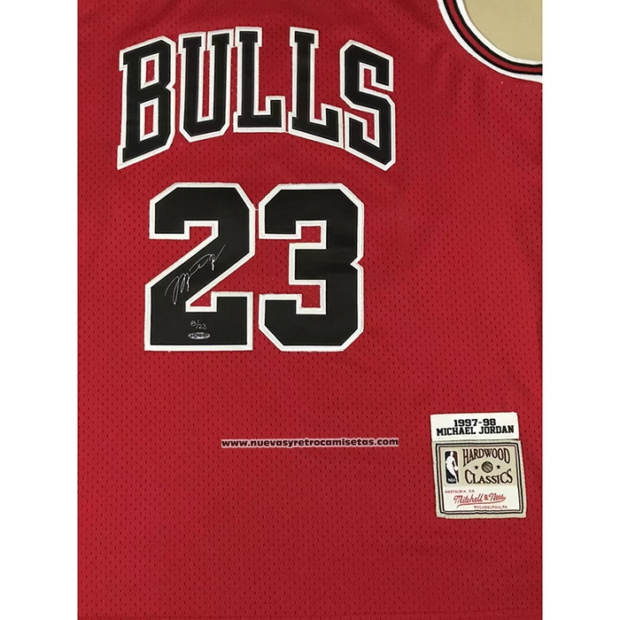 Maglia Chicago Bulls Michael Jordan #23 1997-98 Nba Finals Mitchell & Ness Rosso